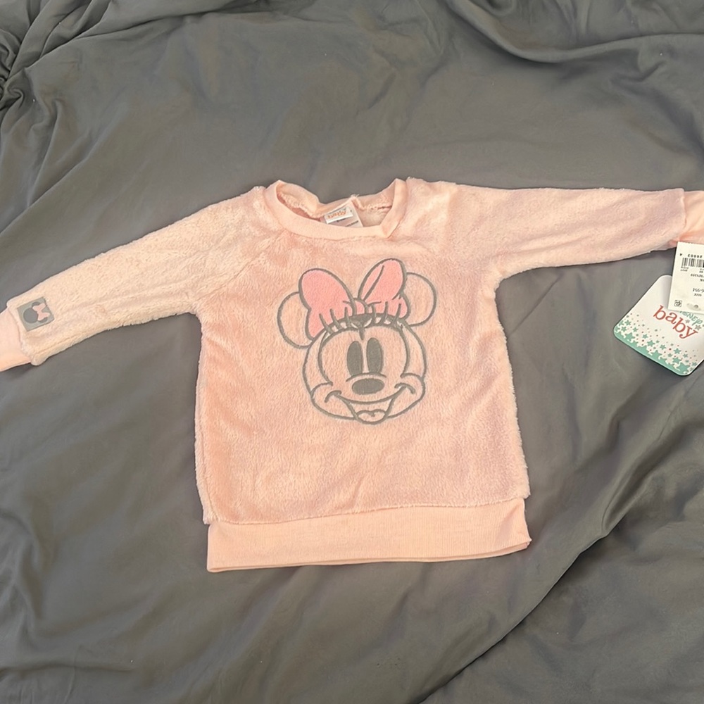 Disney Baby Minnie Mouse Thin sweater. Size 6-9 months